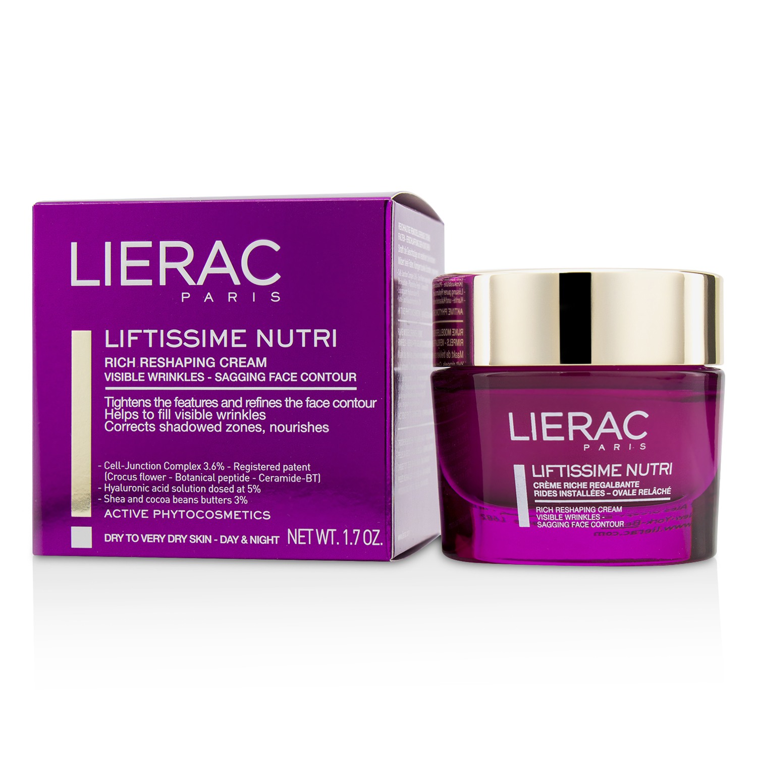 Liftissime Nutri Rich Reshaping Cream (For Dry To Very Dry Skin) Lierac Image