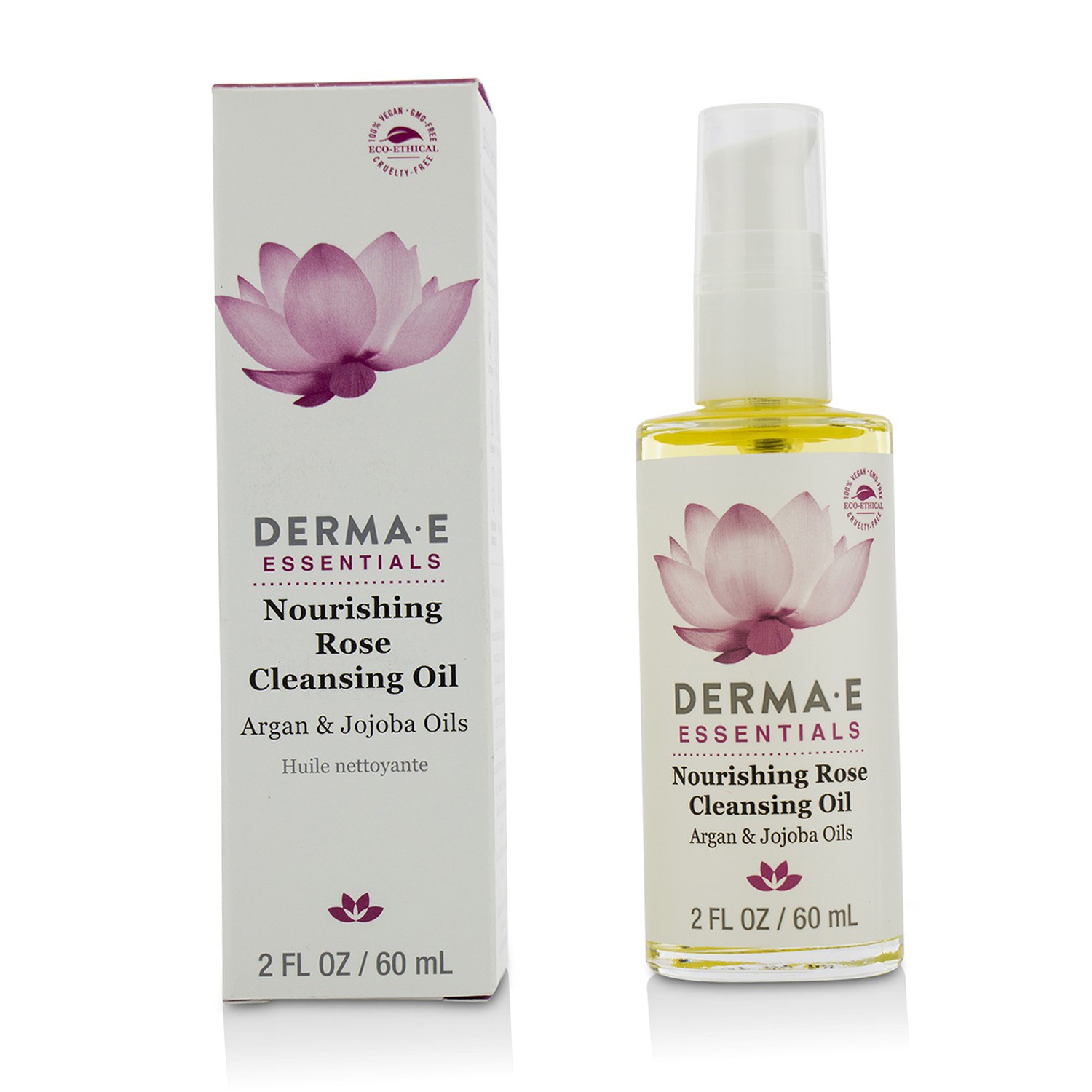 Essentials Nourishing Rose Cleansing Oil Derma E Image