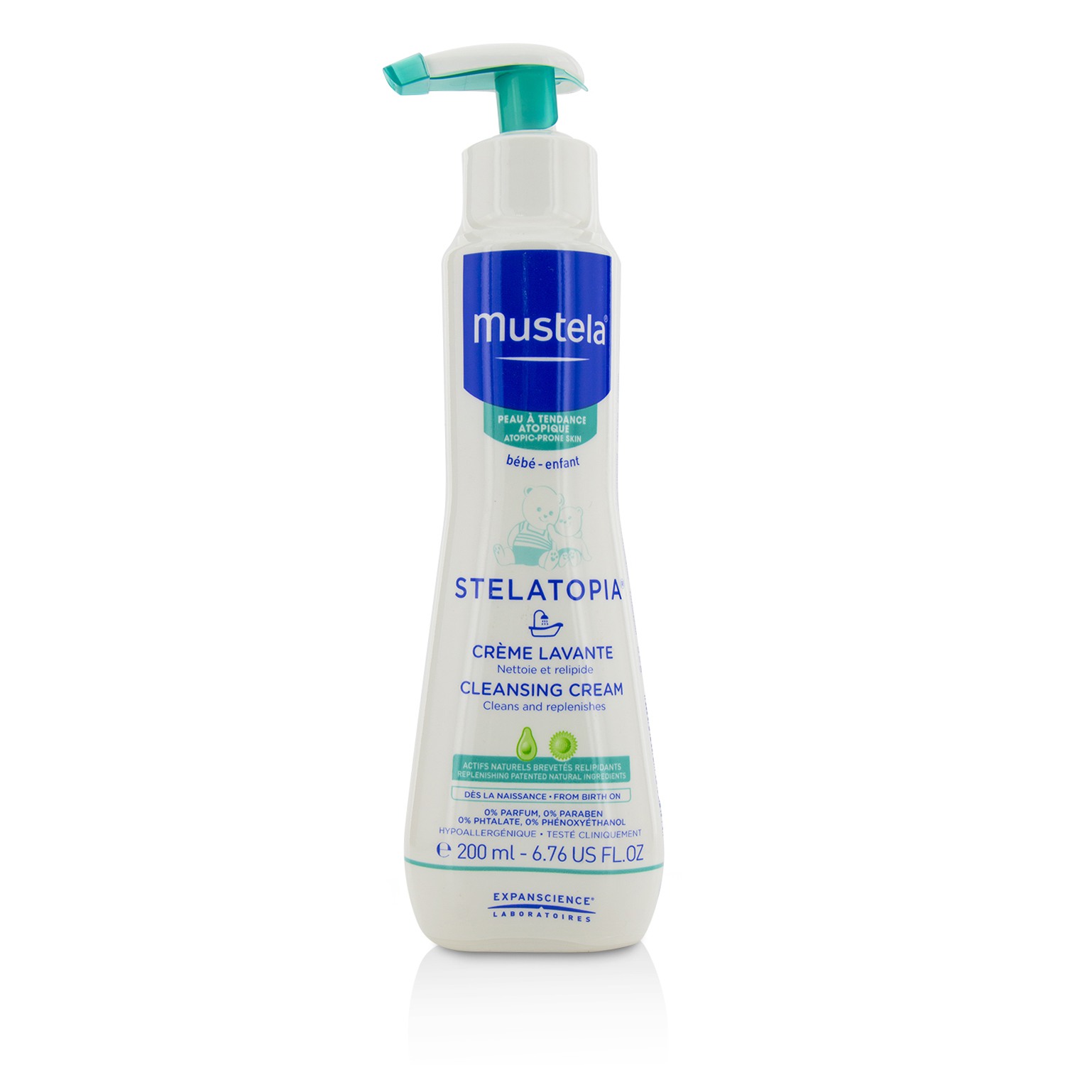 Stelatopia Cleansing Cream - For Atopic-Prone Skin Mustela Image