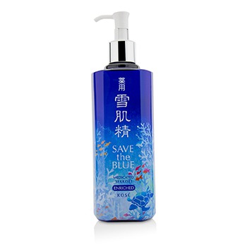 Medicated Sekkisei Enriched Lotion (Limited Edition - Save The Blue) Kose Image