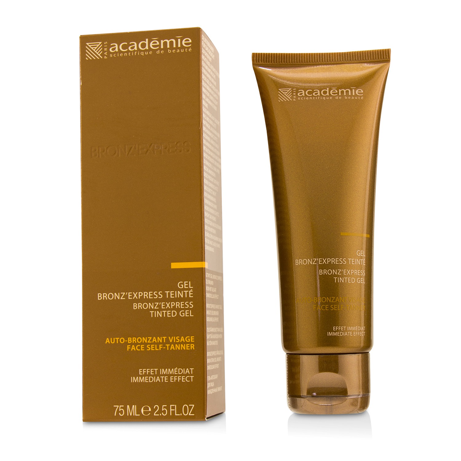 Bronz Express Face Self-Tanner Tinted Gel Academie Image