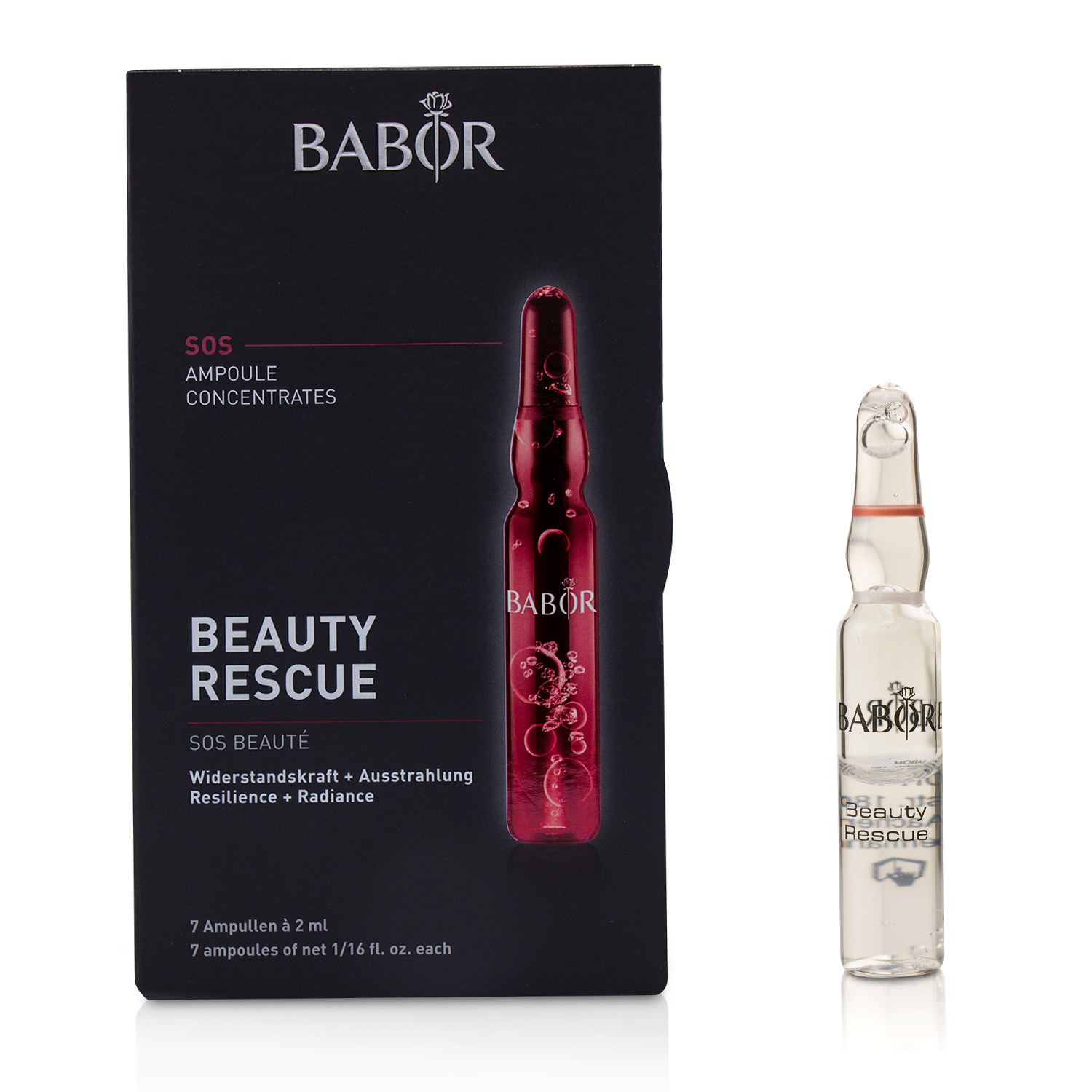 Ampoule Concentrates SOS Beauty Rescue (Resilience + Radiance) Babor Image