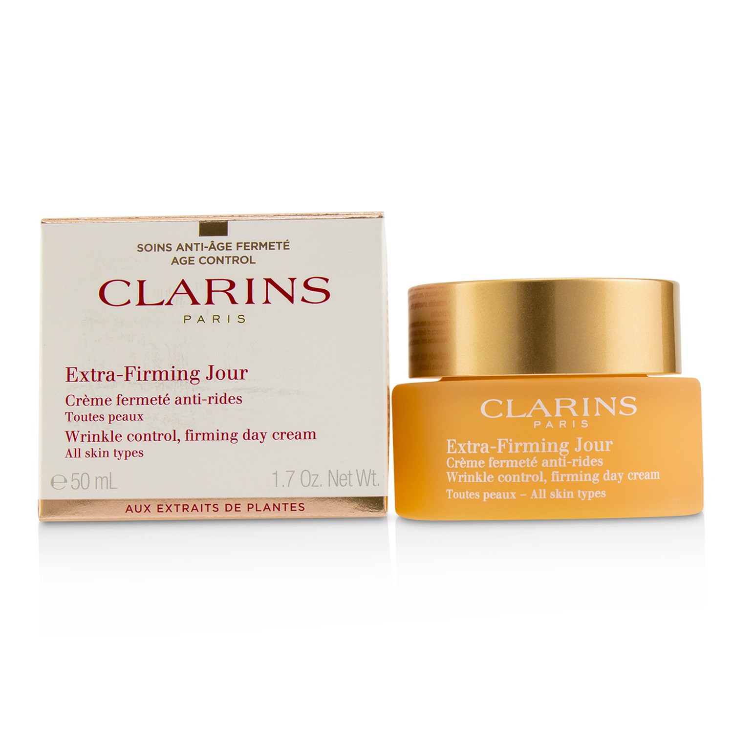 Extra-Firming Jour Wrinkle Control Firming Day Cream - All Skin Types Clarins Image