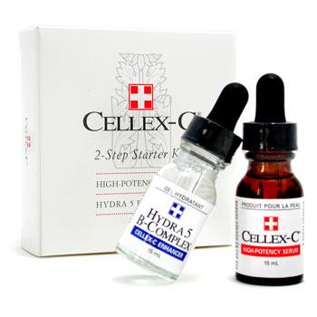 High Potency Serum 2 Step Starter Kit:High Potency Serum+Hydra-5-B-Complex Cellex-C Image