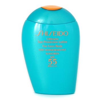 Ultimate Sun Protection Face & Body Lotion SPF 55 PA+++ Shiseido Image