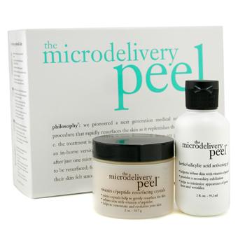 Microdelivery Peel Kit: Lactic/Salicylic Acid Activation Gel + Vitamin C Redurfacing Crystal Philosophy Image