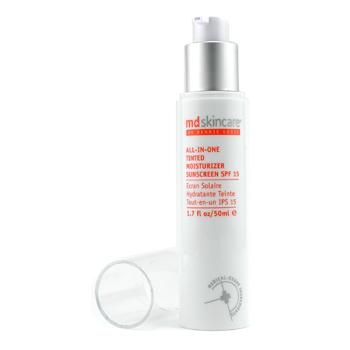 All-in-One Tinted Moisturizer SPF 15 - Dark MD Skincare Image