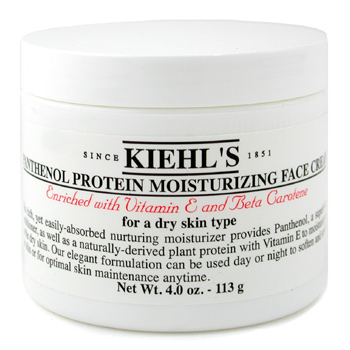 Panthenol Protein Moisturizing Face Cream ( Super Size; Labels Texture Different From Regular Size ) Kiehls Image