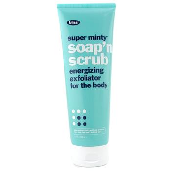 Super Minty Soapn Scrub Energizing Exfoliating For The Body