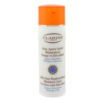After Sun Replenishing Moisture Care ( For Face & Decollete ) Clarins Image