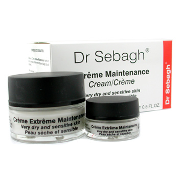 Extreme Maintenance Cream Set ( Very Dry & Sensitive Skin ): Cream 50ml + Cream 15ml Dr. Sebagh Image