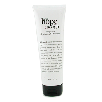 When Hope is Not Enough Omega 3.6.9 Hydrating Body Scrub