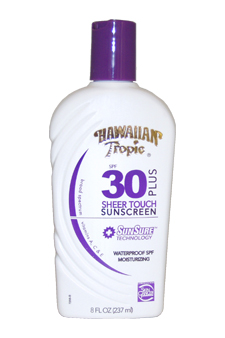 30 Plus Sheer Touch Sunscreen Lotion Hawaiian Tropic Image