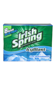 IcyBlast Cool Refreshment Deodorant Soap Irish Spring Image
