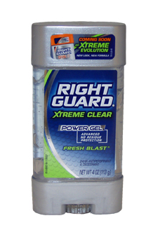 Xtreme Clear Fresh Blast Power Gel Antiperspirant Deodorant Right Guard Image
