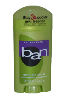 Shower Fresh Invisible Solid Antiperspirant  Deodorant Ban Image