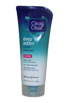 Oil Free Deep Action Cream Cleanser Clean & Clear Image