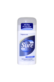 Original Solid Fresh Scent AntiPerspirant Deodorant Sure Image