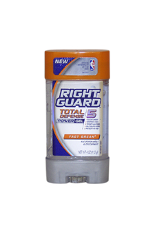 Total Defense 5 Power Gel Antiperspirant Deodorant Fast Break Right Guard Image