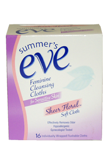 Feminine Cleansing Cloths for Sensitive Skin Summers Eve Image