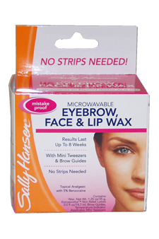 Microwavable Eyebrow Face & Lip Wax Mistake Proof Sally Hansen Image