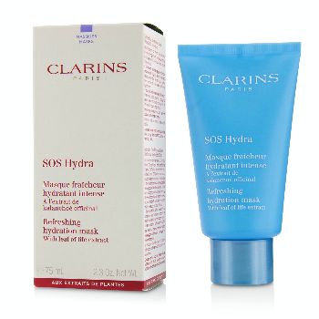 SOS-Hydra-Refreshing-Hydration-Mask-with-Leaf-Of-Life-Extract---For-Dehydrated-Skin-Clarins