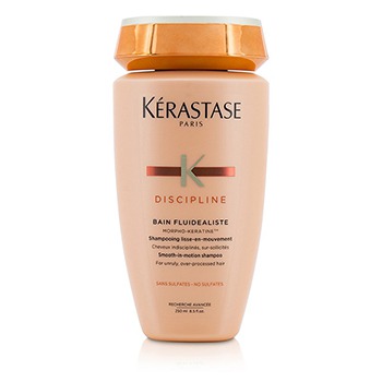 Discipline-Bain-Fluidealiste-Smooth-In-Motion-Sulfate-Free-Shampoo---For-Unruly-Over-Processed-Hair-(New-Packaging)-Kerastase