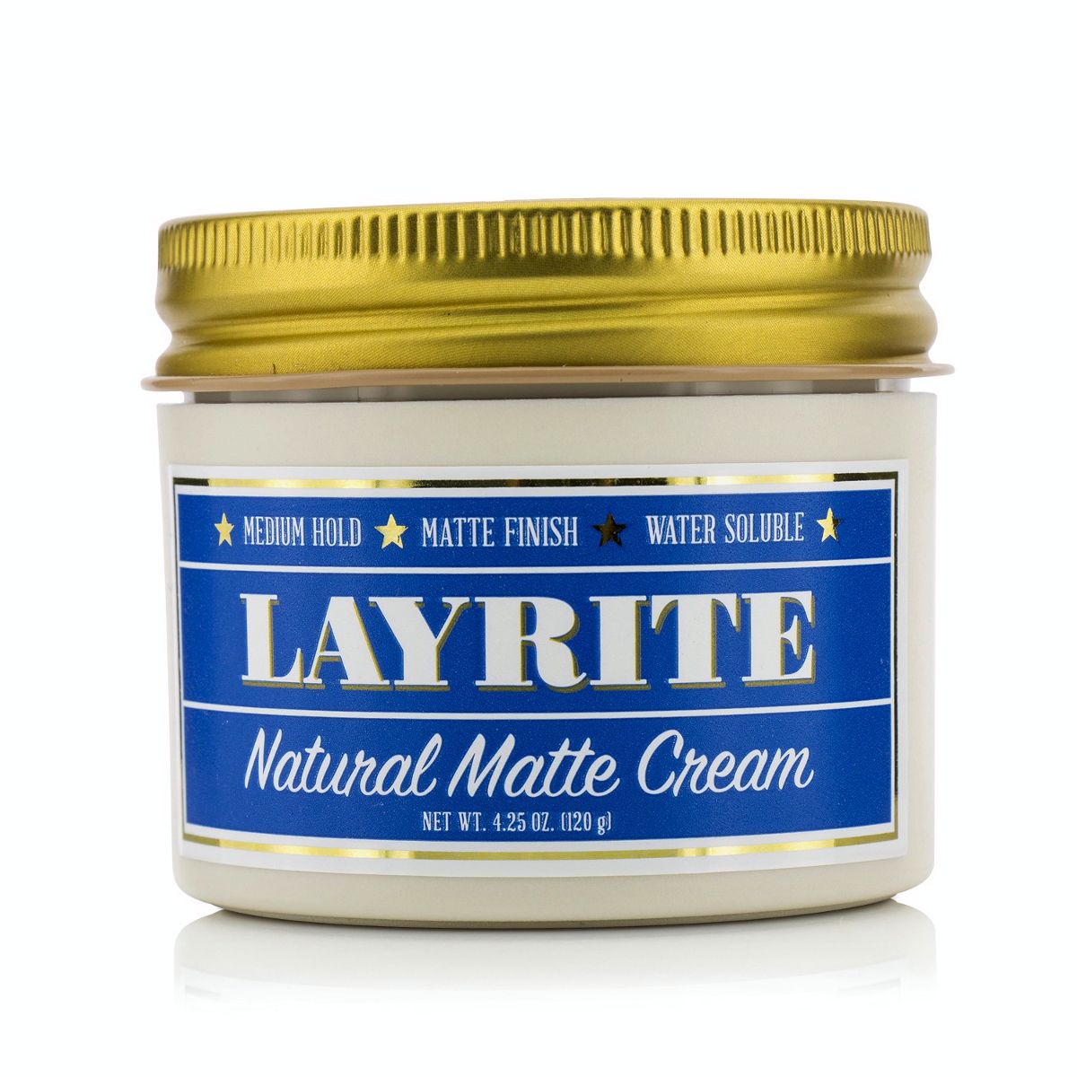 Natural Matte Cream (Medium Hold Matte Finish Water Soluble) Layrite Image