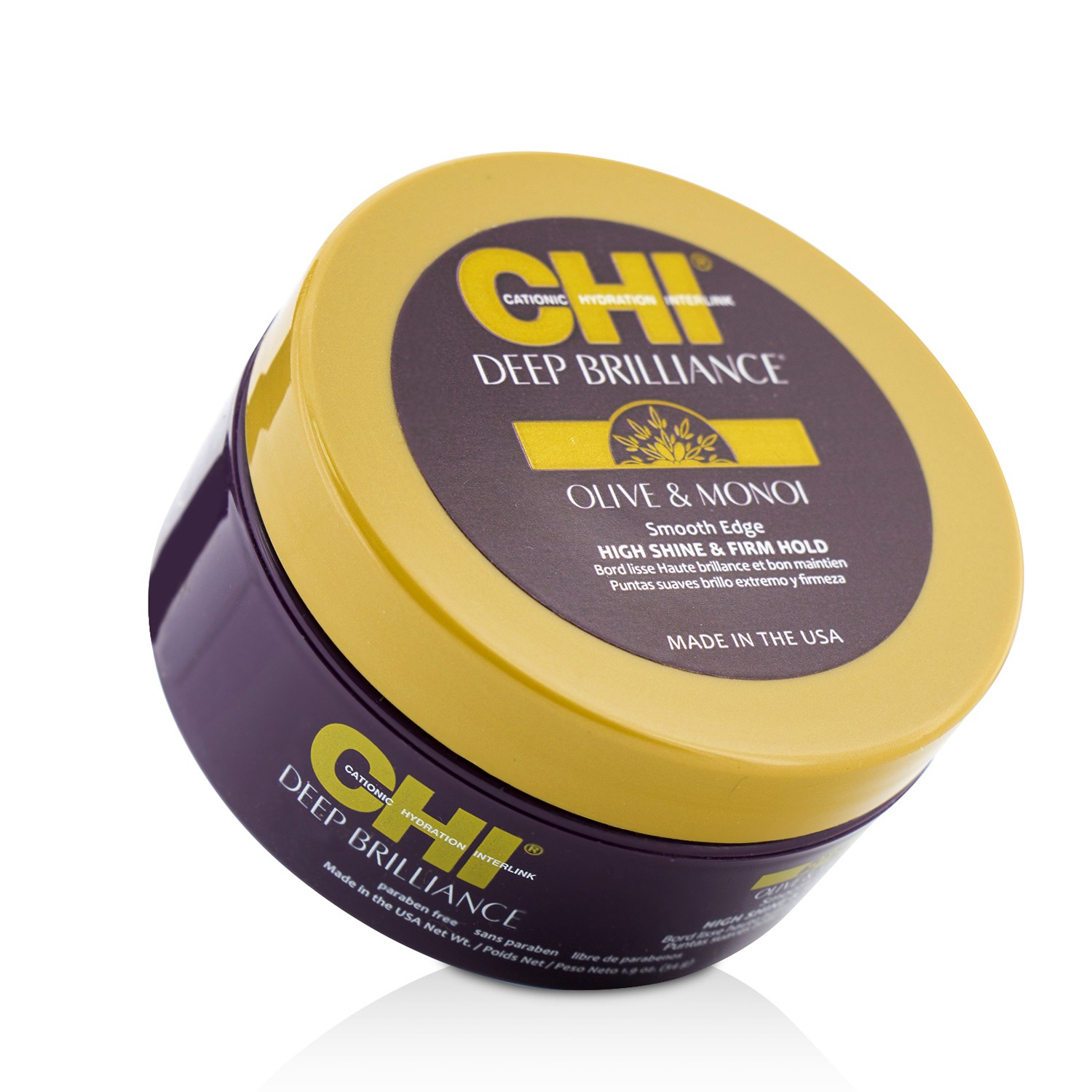 Deep Brilliance Olive & Monoi Smooth Edge (High Shine and Firm Hold) CHI Image