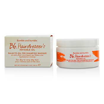 Bb. Hairdressers Invisible Oil Balm-To-Oil Pre-Shampoo Masque (For Dry to Very Dry Hair) Bumble and Bumble Image
