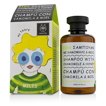Kids Shampoo with Chamomile & Honey Apivita Image
