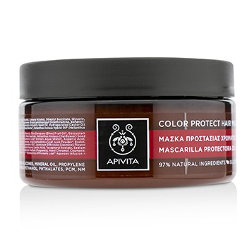 Color Protect Hair Mask with Sunflower & Honey (For Colored Hair) Apivita Image