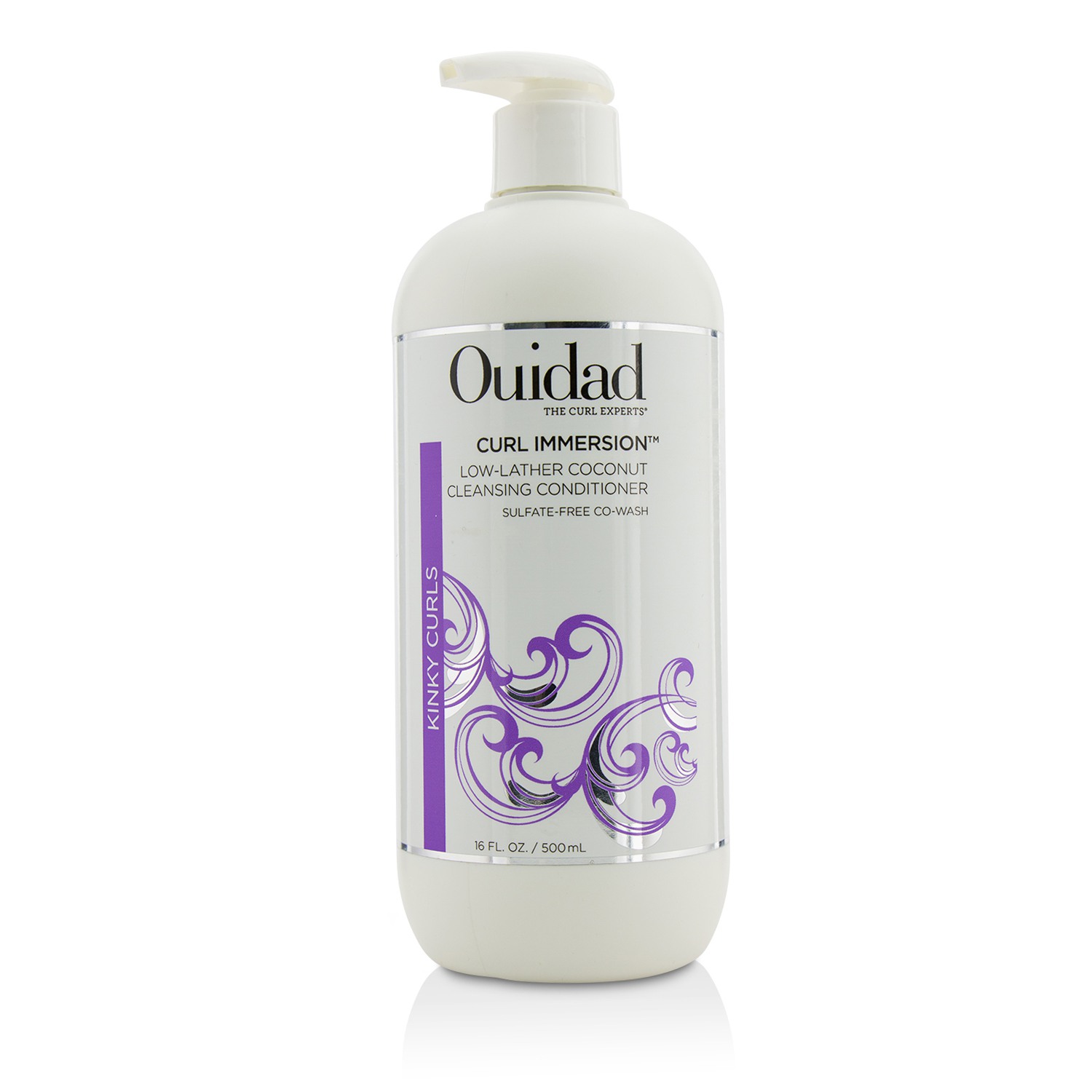 Curl Immersion Low-Lather Coconut Cleansing Conditioner (Kinky Curls) Ouidad Image