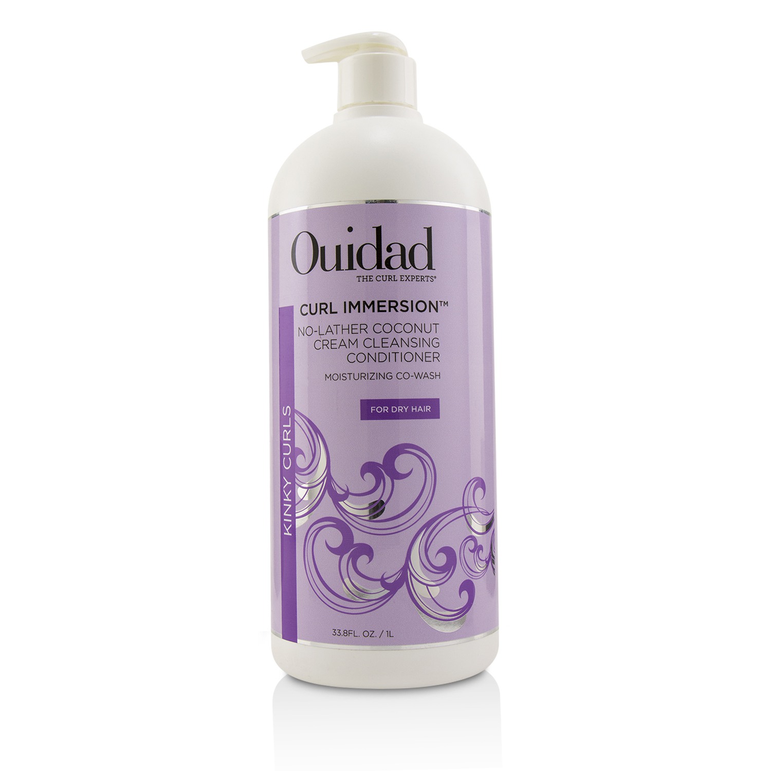 Curl Immersion No-Lather Coconut Cream Cleansing Conditioner (Kinky Curls) Ouidad Image