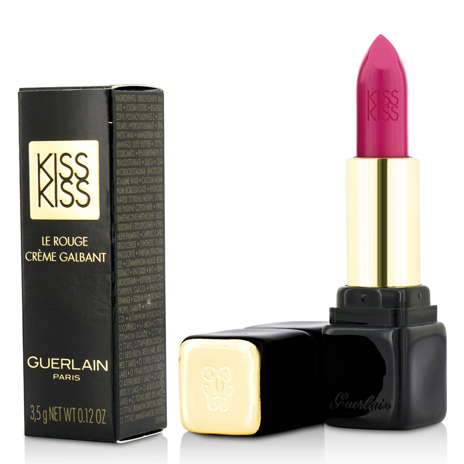 KissKiss Shaping Cream Lip Colour - # 361 Excessive Rose Guerlain Image