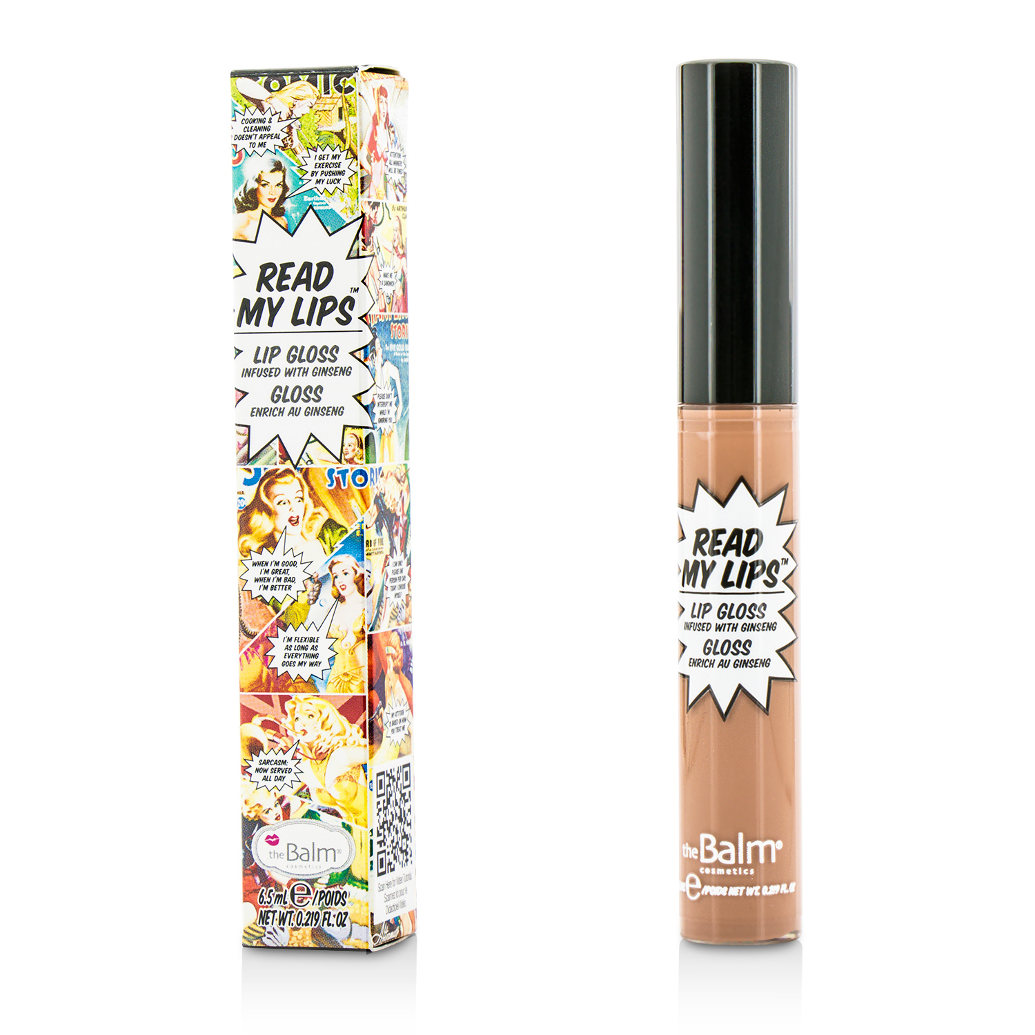 Read My Lips (Lip Gloss Infused With Ginseng) - #Snap! TheBalm Image