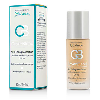 CoverBlend Skin Caring Foundation SPF20 - # Blush Beige Exuviance Image