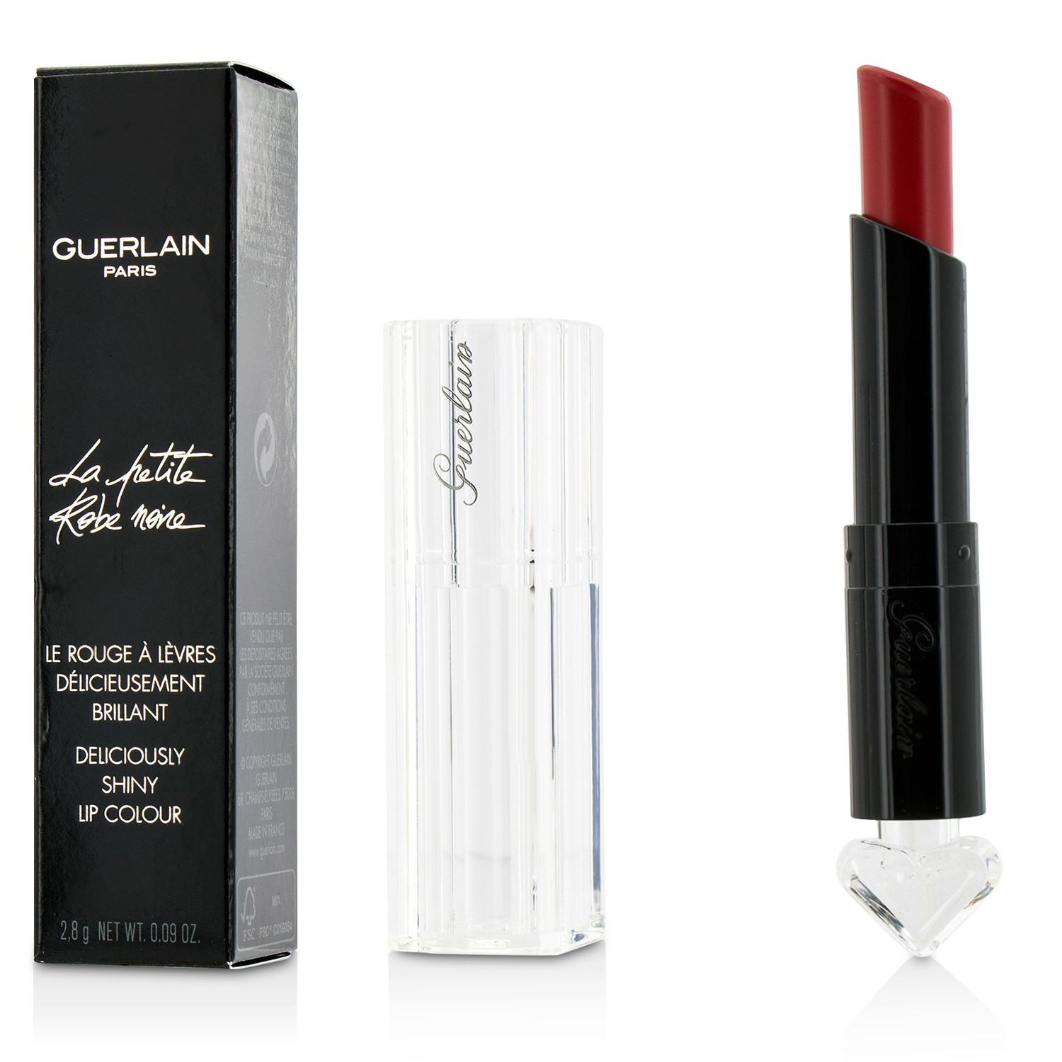 La Petite Robe Noire Deliciously Shiny Lip Colour - #003 Red Heels Guerlain Image