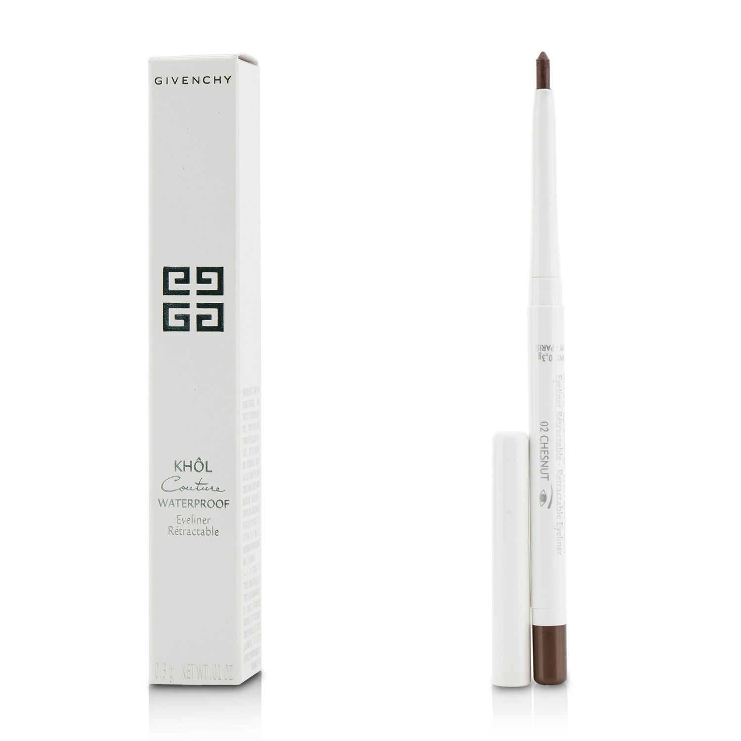 Khol Couture Waterproof Retractable Eyeliner - # 02 Chestnut Givenchy Image