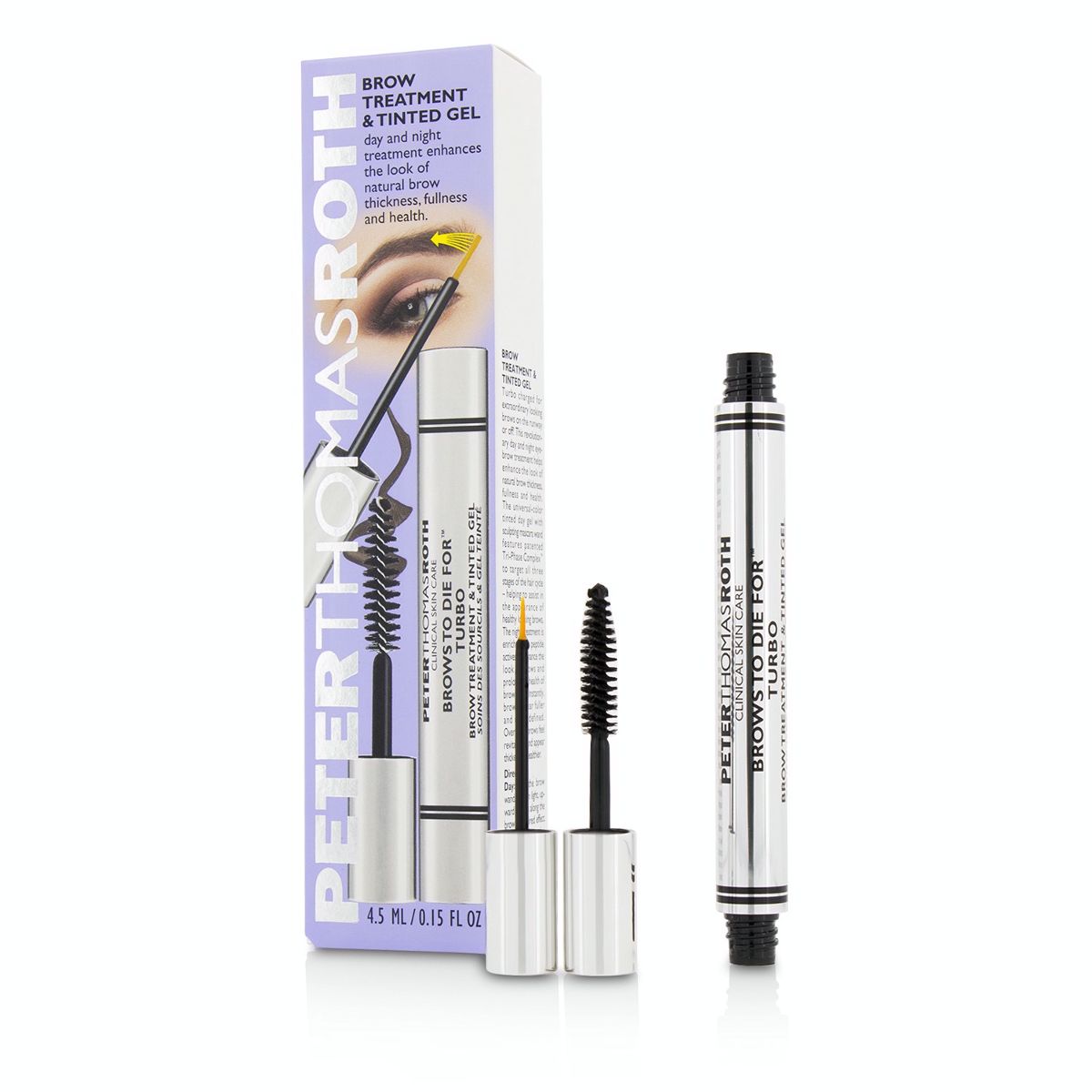 Brows To Die For Turbo Brow Treatment  Tinted Gel Peter Thomas Roth Image