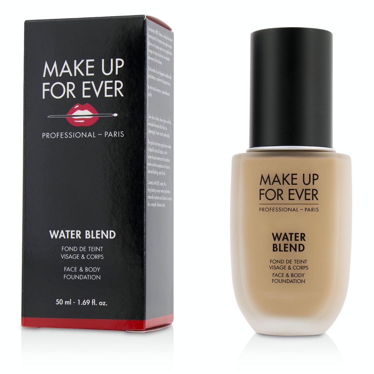 Water Blend Face  Body Foundation - # R330 (Warm Ivory) Make Up For Ever Image