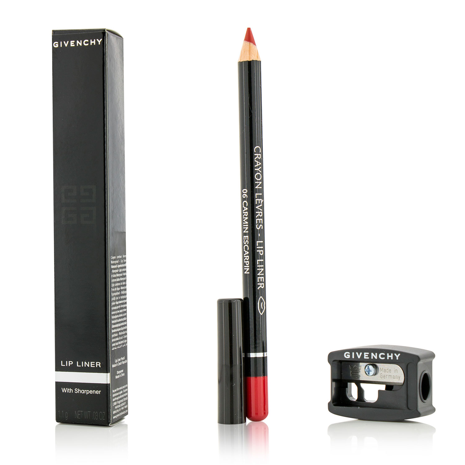 Lip Liner (With Sharpener) - # 06 Carmin Escarpin Givenchy Image