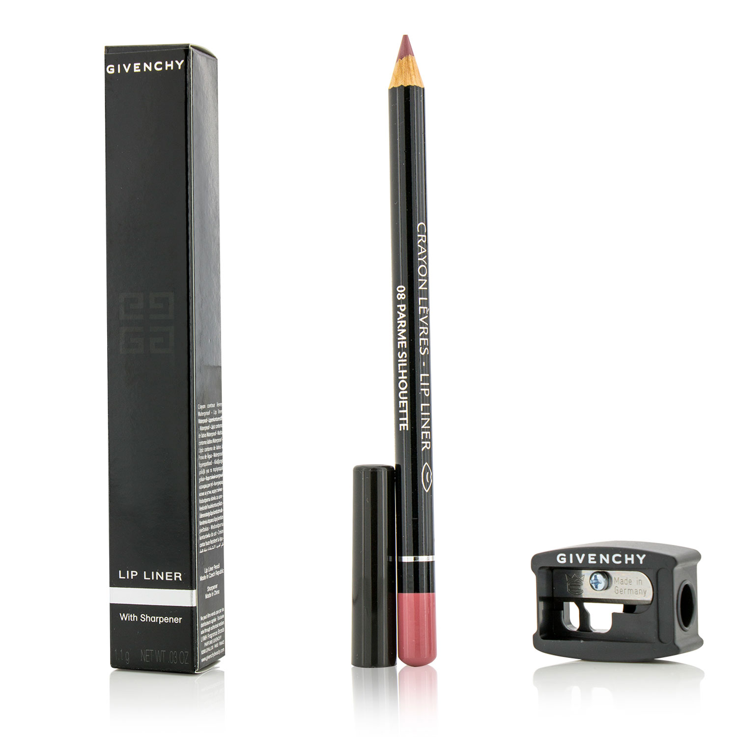 Lip Liner (With Sharpener) - # 08 Parme Silhouette Givenchy Image