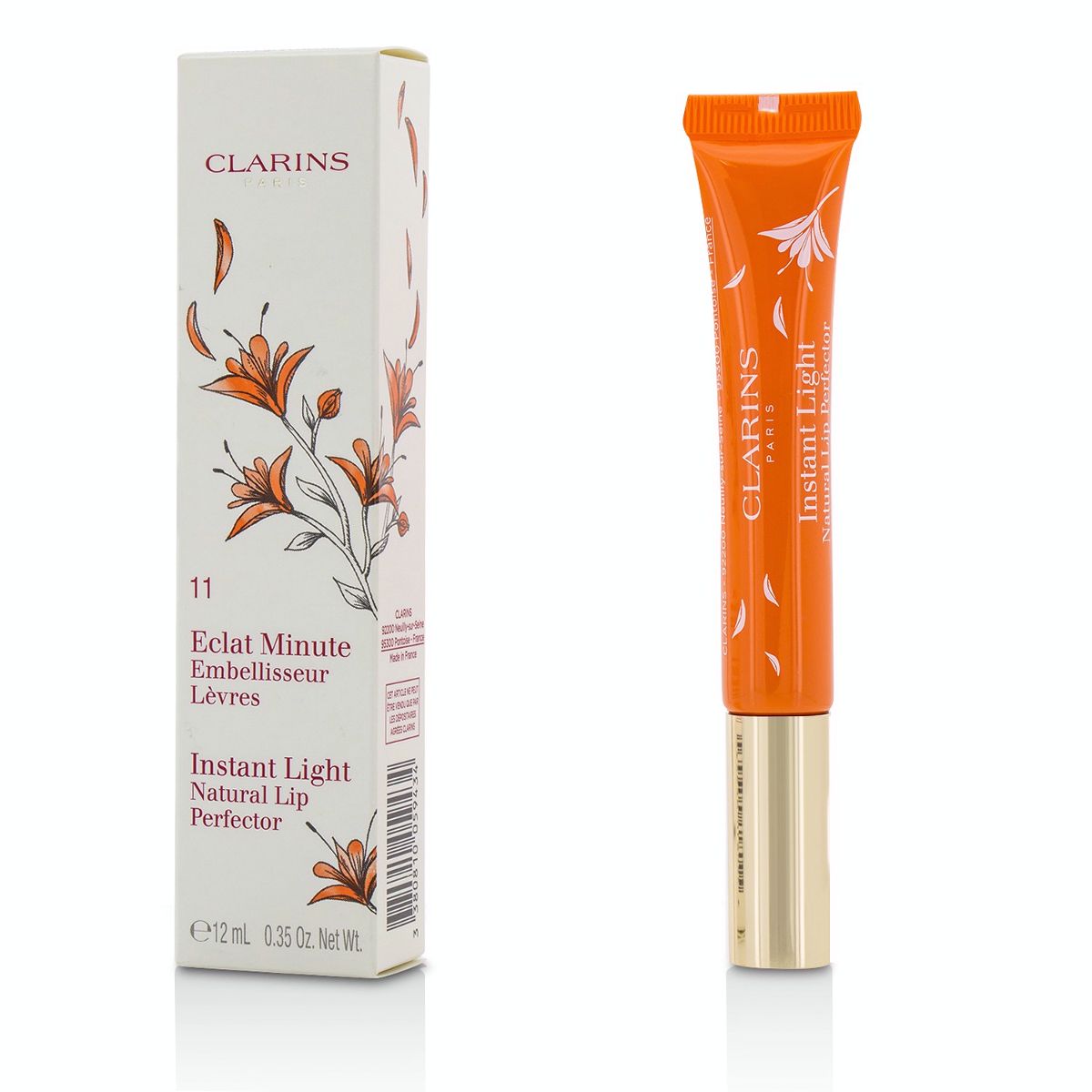 Eclat Minute Instant Light Natural Lip Perfector - # 11 Orange Shimmer Clarins Image