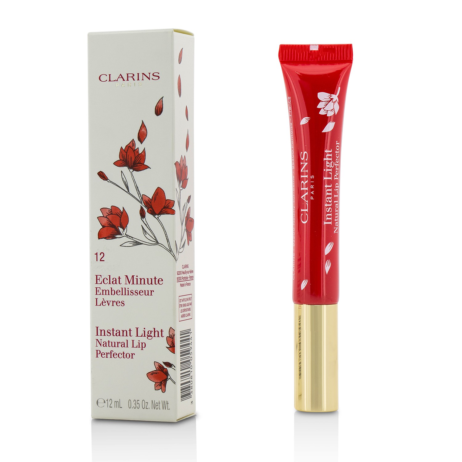 Eclat Minute Instant Light Natural Lip Perfector - # 12 Red Shimmer Clarins Image