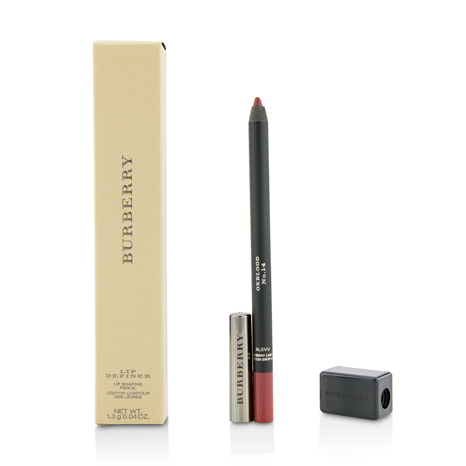 Lip Definer Lip Shaping Pencil With Sharpener - # No. 14 Oxblood Burberry Image
