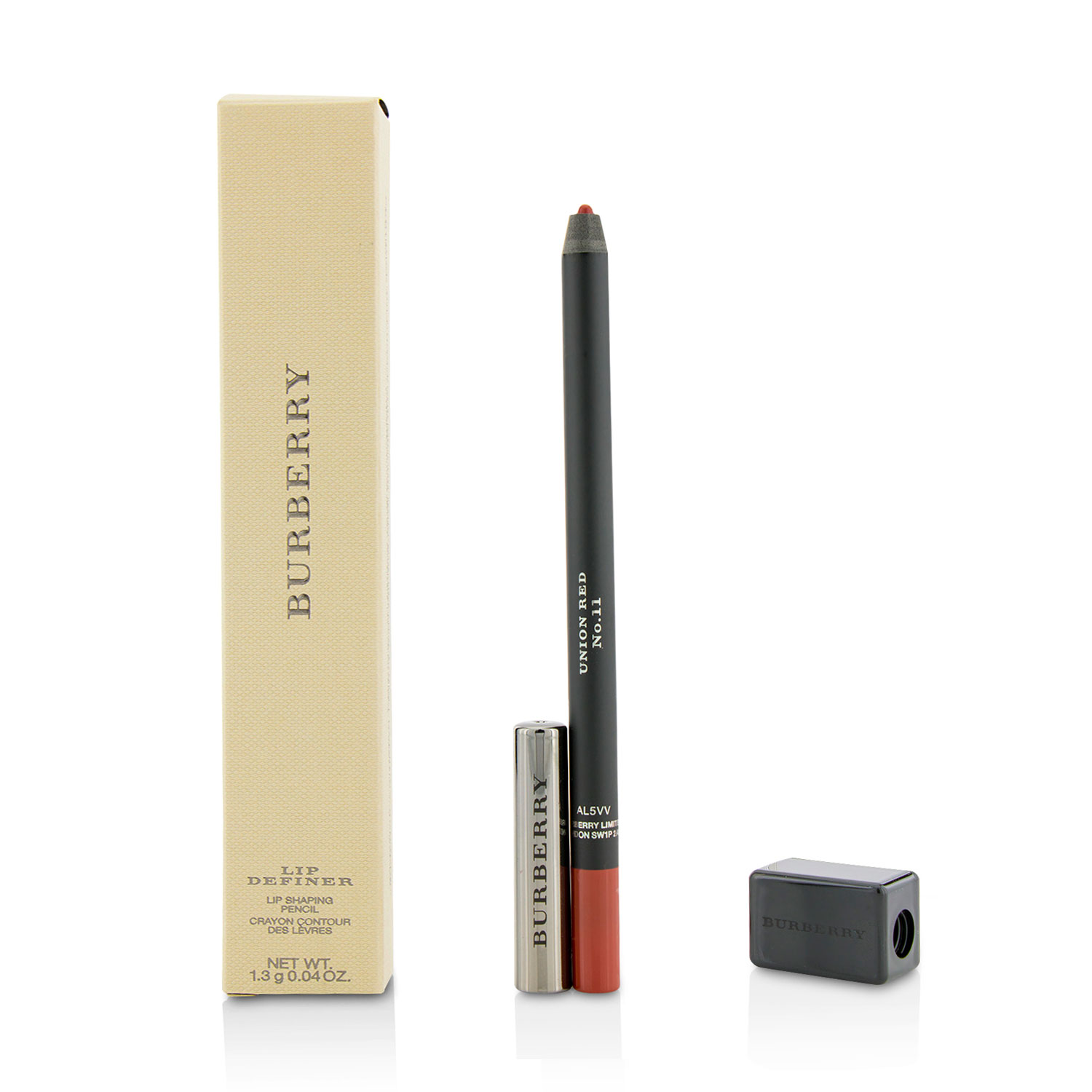 Lip Definer Lip Shaping Pencil With Sharpener - # No. 11 Union Red Burberry Image