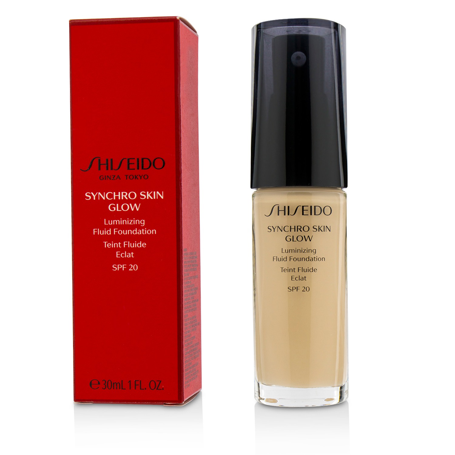 Synchro Skin Glow Luminizing Fluid Foundation SPF 20 - # Neutral Shiseido Image