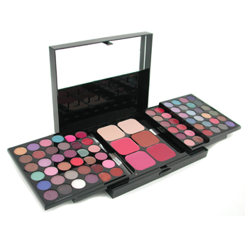 MakeUp Kit 396 ( 48x Eyeshadow 24x Lip Color 2x Pressed Powder 4x Blusher 5x Applicator ) Cameleon Image