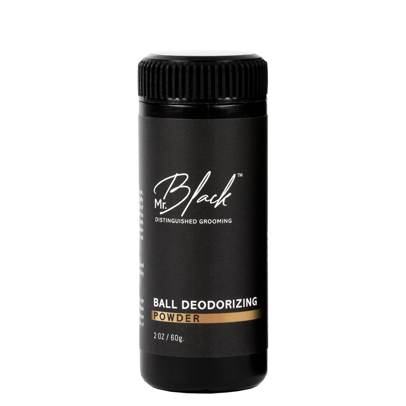 Ball Deodorizing Powder (Talc & Aluminum Free) Mr. Black Image